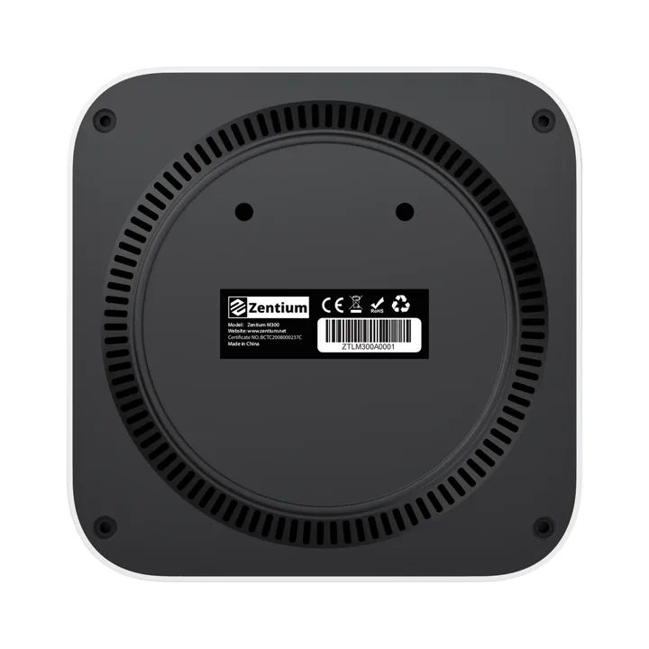Zentium M300 bottom ventilation view